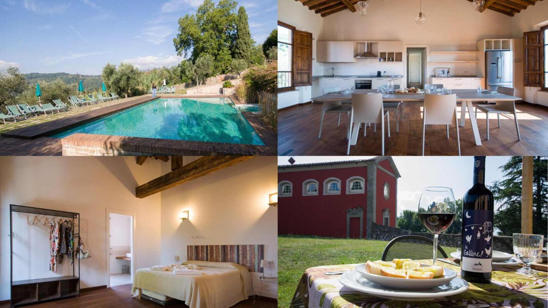 Agriturismo Villa Sardini Lucca Bagian luar foto